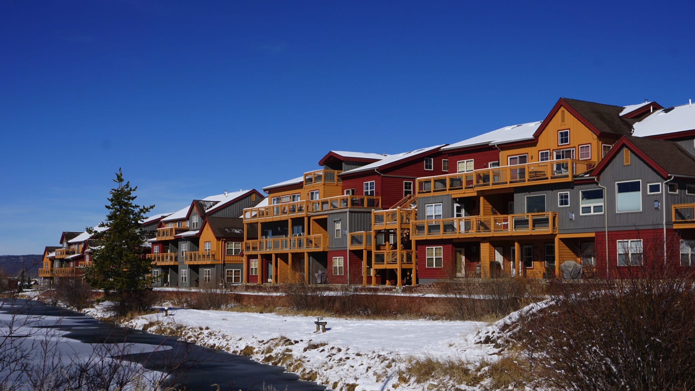 Waterside West Condos Winter