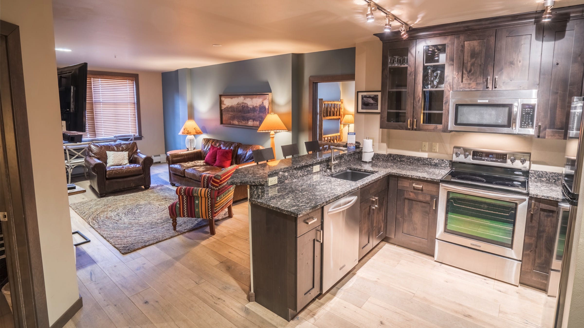 platinum lodging kitchen