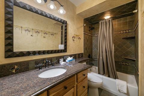 Jabberwocky home second bathroom. 