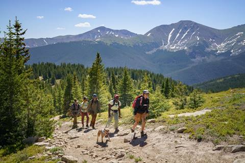 Hiking in Winter Park Colorado