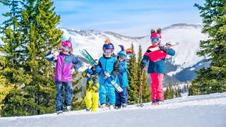 Kids at Ski School