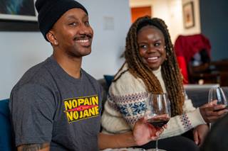 Couple at Winter Park Resort lodging