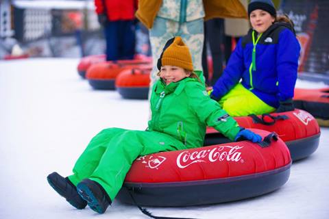 Family tubing at Winter Park Resort Colorado