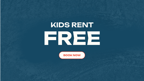 Free kids ski snowboard rental at Winter Park ski resort