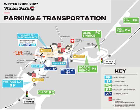 Winter Park Resort Winter Park Map Thumbnail Image