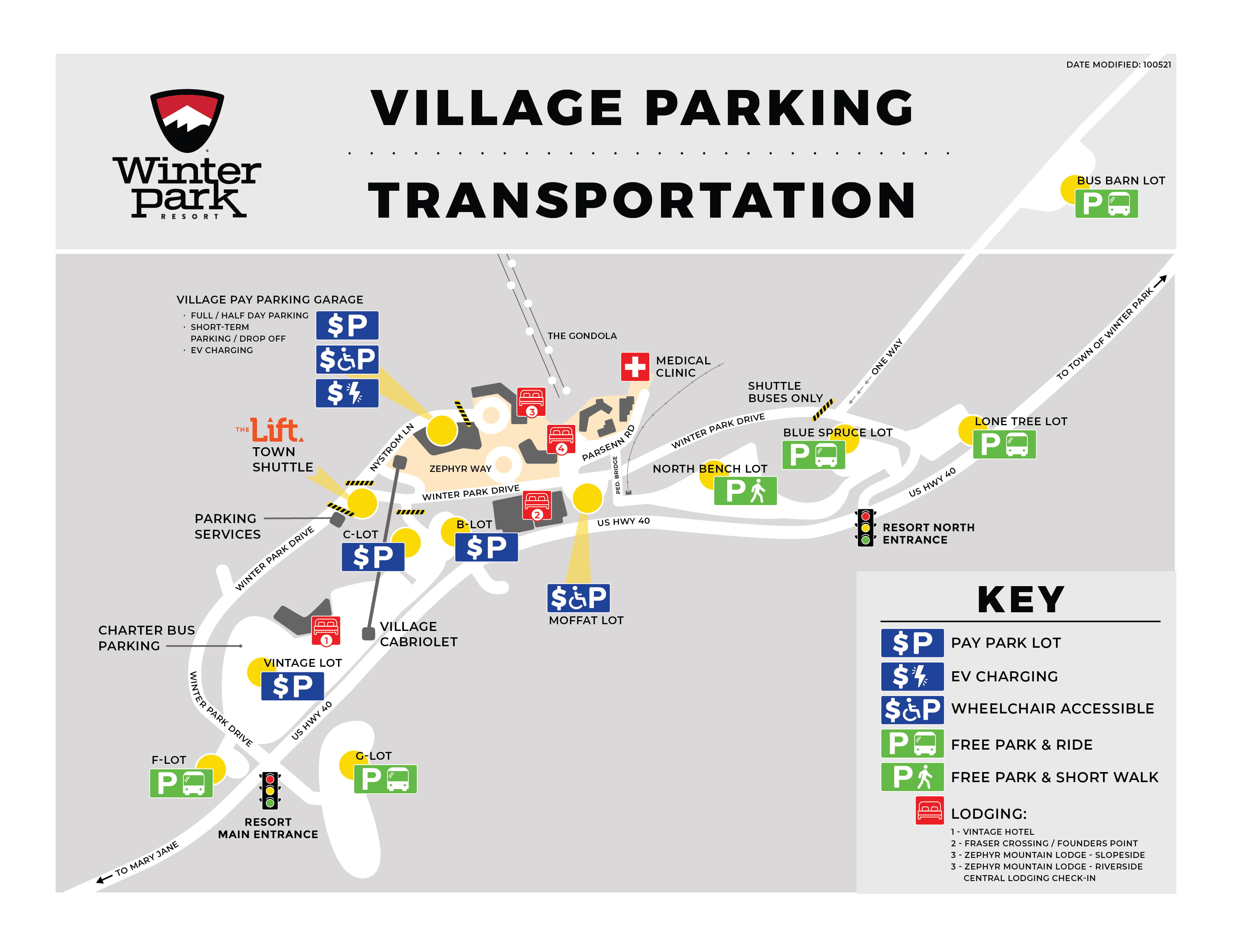Winter Park Ski Resort Map Trails And Maps